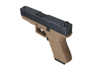 Купити Страйкбольний пістолет WE Glock 19 Gen 3 Gbb Half-tan в магазині Strikeshop
