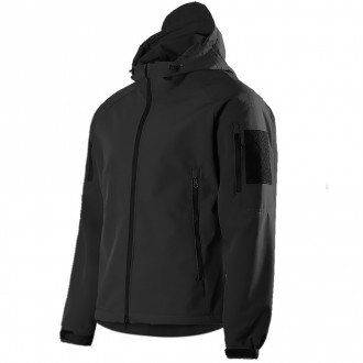 Купити Куртка Camo-Tec Штормова Softshell Black Size S в магазині Strikeshop