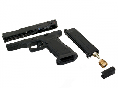 Купити Страйкбольний пістолет APS Black Hornet Full Auto CO2 в магазині Strikeshop