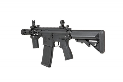 Купити Страйкбольна штурмова гвинтівка Specna Arms M4 CQB Edge RRA SA-E10 Black в магазині Strikeshop