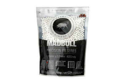 Купити Страйкбольні кулі MadBull Precision BBs 0,25g 4000 pcs. в магазині Strikeshop