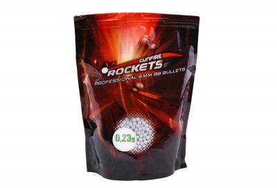 Купити Страйкбольні кулі Rockets Professional 0,23g 2 kg 8700 BBs в магазині Strikeshop