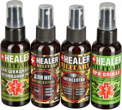 Купити Комплект Healer Military 60 ml в магазині Strikeshop