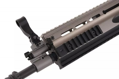 Купити Страйкбольна штурмова гвинтівка WE H MK17 Mod 0 CQC Tan в магазині Strikeshop