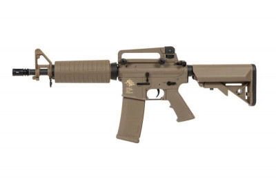 Купити Страйкбольна штурмова гвинтівка Specna Arms M4 CQB RRA SA-C02 Core Full-Tan в магазині Strikeshop