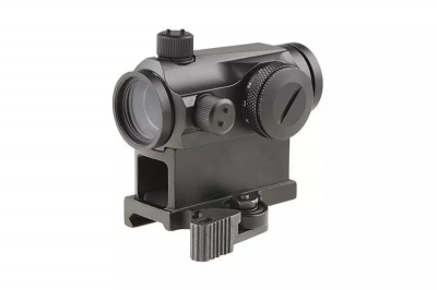 Купити Коліматор Theta Optics Compact III Reflex Sight Replica (High-Profile + Low-Profile Mounts) Black в магазині Strikeshop