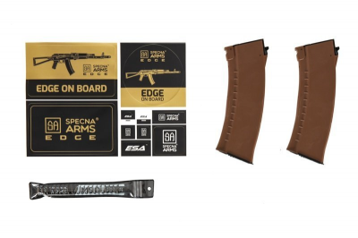 Купити Страйкбольна штурмова гвинтівка Specna Arms AK-105 SA-J08 Edge Black в магазині Strikeshop