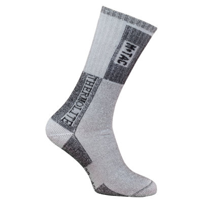Шкарпетки зимові M-TAC THERMOLITE 80% GREY Size 39-42