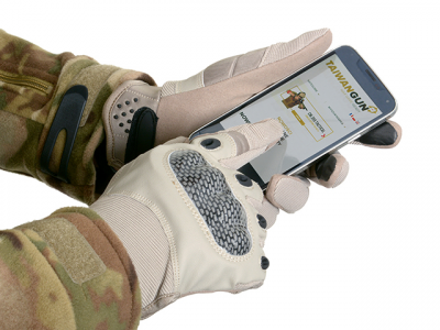 Тактичні рукавиці 8Fields Military Combat Gloves Mod. IV Tan Size M