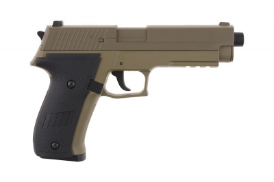 Купити Страйкбольний пістолет Cyma SIG Sauer P226 Metal Slide CM.122 AEP Tan в магазині Strikeshop