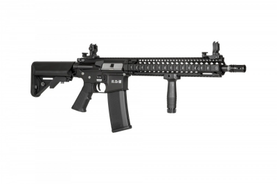 Купити Страйкбольна штурмова гвинтівка Specna Arms Daniel Defense MK18 SA-E26 Edge Black в магазині Strikeshop