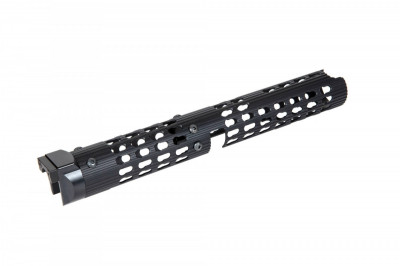 Купити Цівка 5KU KeyMod Long Handguard AK Black в магазині Strikeshop