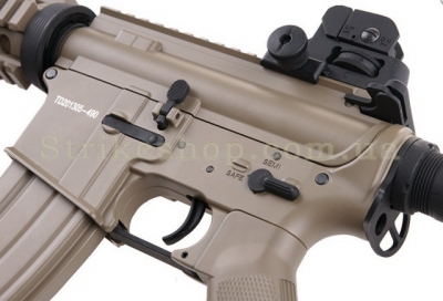 Купити Страйкбольна штурмова гвинтівка M4 CQB-R TAN Cyma CM.002 в магазині Strikeshop
