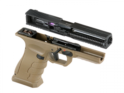Купити Страйкбольний пістолет APS XTP Xtreme Training Pistol CO2 Dark Earth в магазині Strikeshop