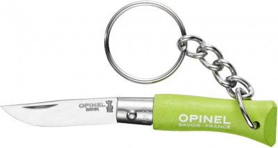Купити Ніж-брелок Opinel Keychain №2 Inox Салатовий в магазині Strikeshop
