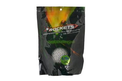 Купити Страйкбольні кулі Rockets Professional BIO 0,25g 1kg в магазині Strikeshop