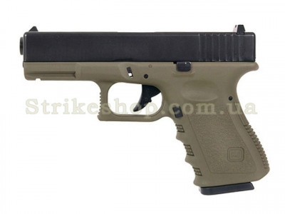 Купити Страйкбольний пістолет Glock 32 KJW Metal Olive Green Gas в магазині Strikeshop