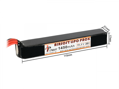 Купити Акумулятор IPower LiPo11.1v 1450mAh 20C в магазині Strikeshop