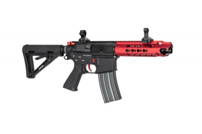 Купити Страйкбольна штурмова гвинтівка Specna Arms M4 CQB SA-B121 Red Edition Red/Black в магазині Strikeshop