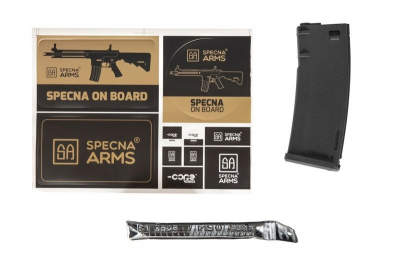 Купити Страйкбольна штурмова гвинтівка Specna Arms M4 RRA SA-C10 PDW CORE Black в магазині Strikeshop
