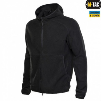 Купити Куртка M-Tac Lite Microfleece Hoodie Black Size L в магазині Strikeshop