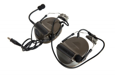 Купити Навушники активні з комунікатором Z-Tactical FAST Com II Olive в магазині Strikeshop