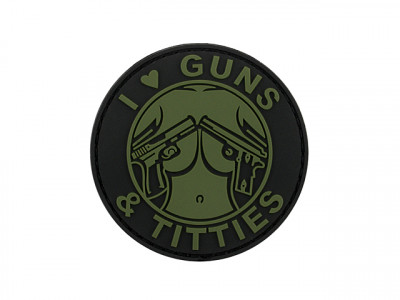 Купити Патч 8FIELDS Guns &amp; Titties Pvs Olive в магазині Strikeshop