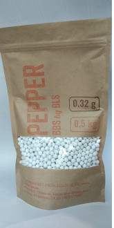 Купити Страйкбольні кулі Pepper By BLS Precision 0,32g 0.5kg в магазині Strikeshop