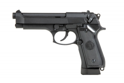 Купити Страйкбольний пістолет KJW Beretta M9 CO2 Black в магазині Strikeshop