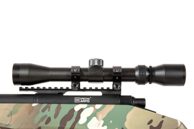 Купити Страйкбольна снайперська гвинтівка Specna Arms M62 SA-S02 Core With Scope and Bipod Multicam в магазині Strikeshop