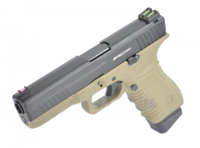 Купити Страйкбольний пістолет APS Action Combat Pistol CO2 Tan в магазині Strikeshop
