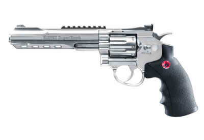 Купити Страйкбольний револьвер Umarex Ruger SuperHawk 6" CO2 Silver в магазині Strikeshop