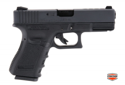 Купити Страйкбольний пістолет WE Glock 23 Gen.3 GBB Black в магазині Strikeshop