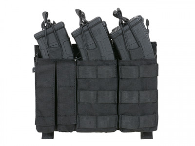 Купити Панель 8Fields Buckle Up Triple AK Mag/Pistol Pouch Black в магазині Strikeshop