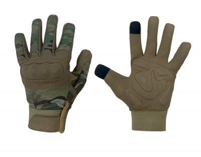 Купити Тактичні рукавиці Texar Combat Multicam Size M в магазині Strikeshop