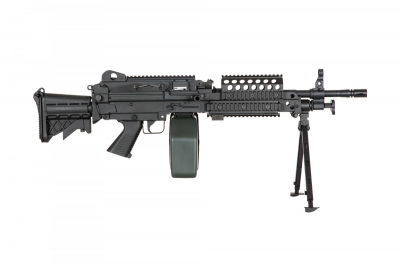 Купити Страйкбольний кулемет Specna Arms SA-46 Core Machine Gun Black в магазині Strikeshop