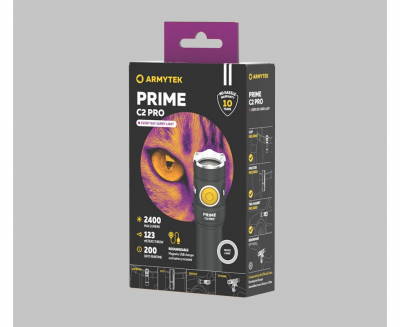 Купити Ліхтар Armytek Prime C2 Pro Magnet USB White в магазині Strikeshop