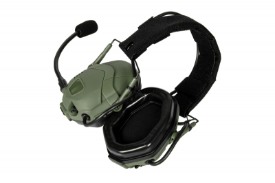 Купити Навушники активні з комунікатором Specna Arms Tactical HD-16 Bluetooth Active Headphones Olive в магазині Strikeshop