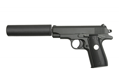 Купити Страйкбольний пістолет Galaxy G2A з глушником Spring в магазині Strikeshop