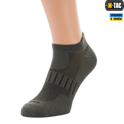 Шкарпетки M-TAC Легкі Спортивні Olive Size 39-42