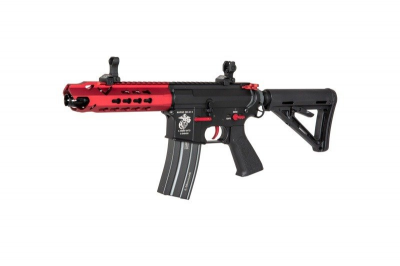 Купити Страйкбольна штурмова гвинтівка Specna Arms M4 CQB SA-B121 Red Edition Red/Black в магазині Strikeshop