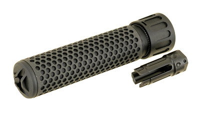 Купити Страйкбольний глушник з ДТК ACM 180mm Black в магазині Strikeshop