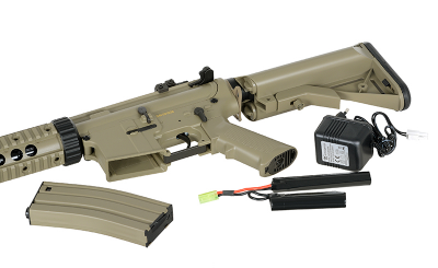 Купити Страйкбольна штурмова гвинтівка Cyma CM.513 Tan в магазині Strikeshop