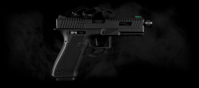 Купити Страйкбольний пістолет Novritsch SSP18 Black Green Gas в магазині Strikeshop