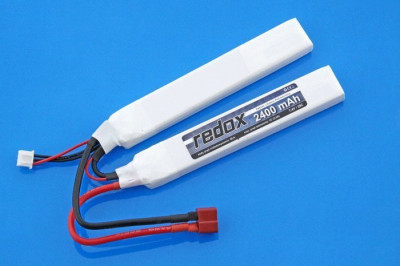 Купити Акумулятор Redox LiPo 2400 mAh 7,4V 20C T-connect в магазині Strikeshop