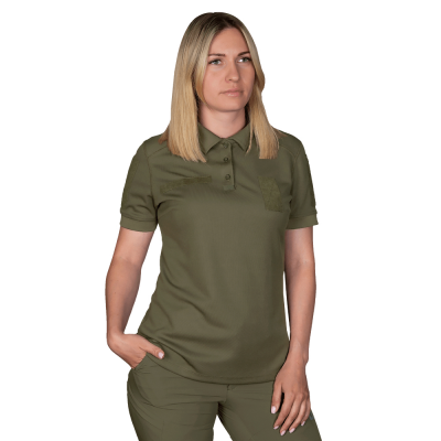 Купити Поло жіноче Camo-Tec Pani Army ID CoolPass Olive Size XXL в магазині Strikeshop
