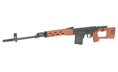 Купити Страйкбольна снайперська гвинтівка AGM СВД Spring Plastic Wood в магазині Strikeshop