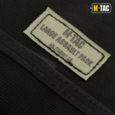 Купити Рюкзак M-Tac Large Assault Pack Black в магазині Strikeshop