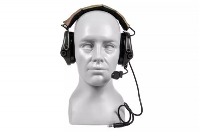 Навушники активні з комунікатором Z-Tactical Headset Sordin Olive