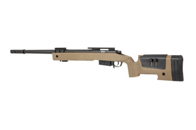 Купити Страйкбольна снайперська гвинтівка Specna Arms M40A5 SA-S03 Core Tan в магазині Strikeshop